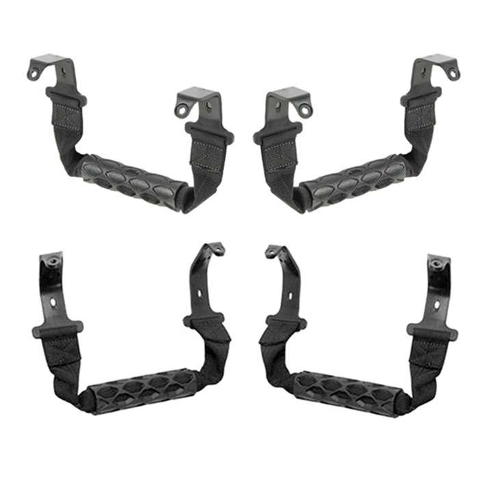 4pcs Front&rear Top Roof Roll Bar Grab Handles for Jeep Wrangler Jl