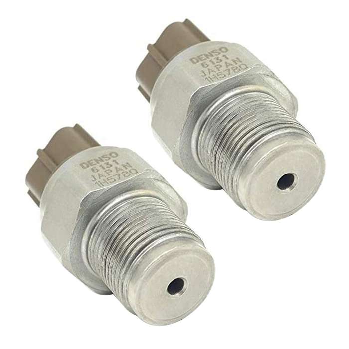2x Fuel Common Rail Pressure Sensor for Nissan Pathfinder 2.5dcl