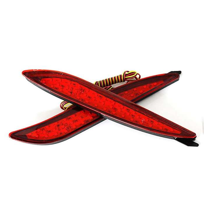 1 Pair Car Led Rear Bumper Tail Light for Hyundai Elantra 2012-2014