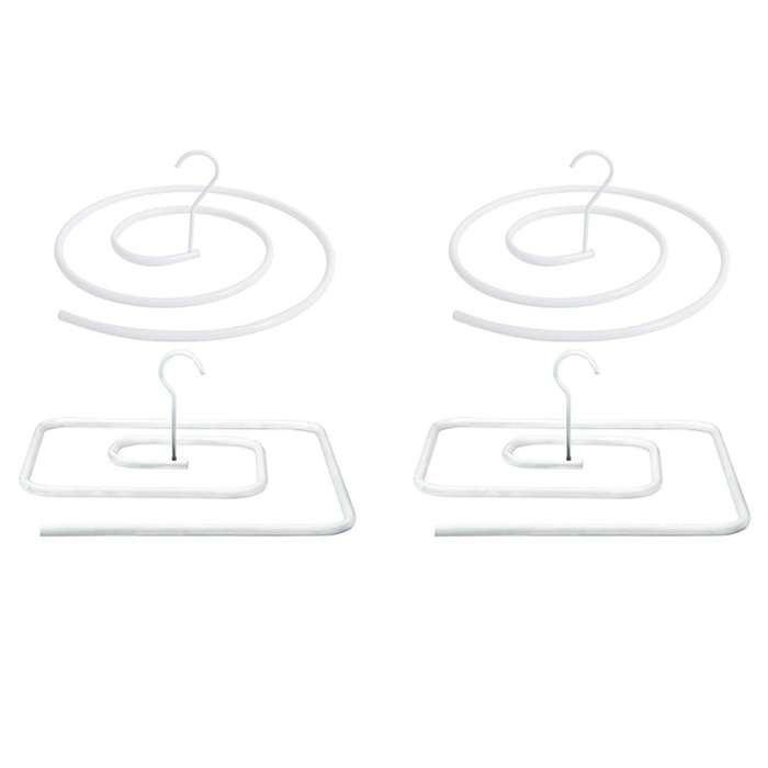 2 Pack Spiral Hanger for Bed Sheet, Sheets, Quilt, Mattress Cover