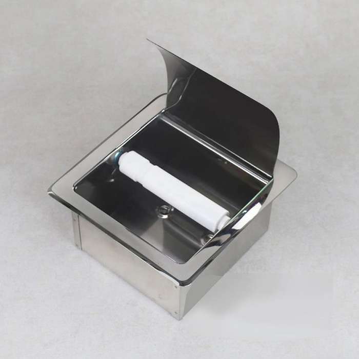 Stainless Steel Recessed Toilet Paper Modern Toilet Paper Holder