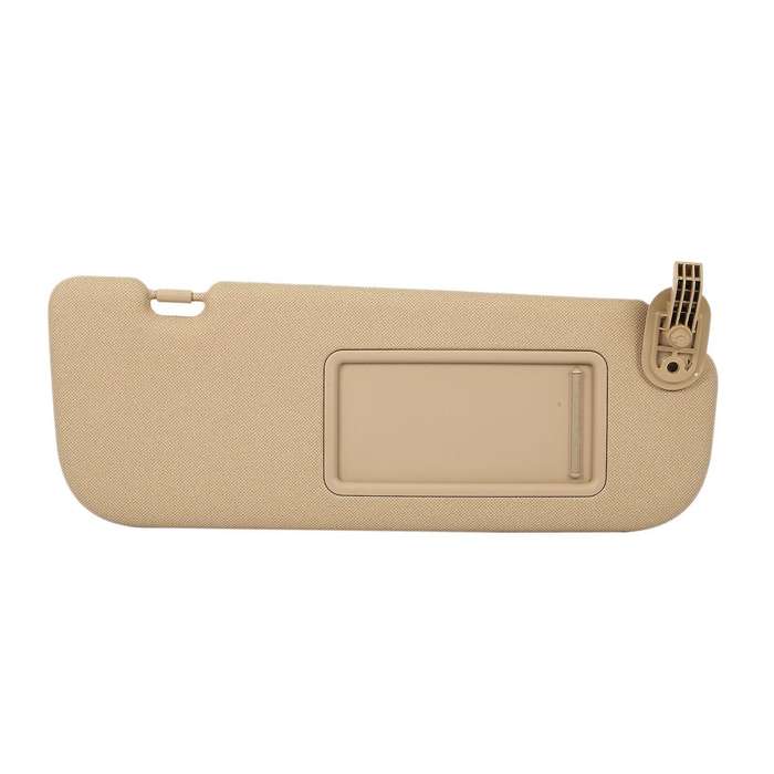 Car Beige Sun Visor Shade Passenger with Mirror for Elantra Md 11-15