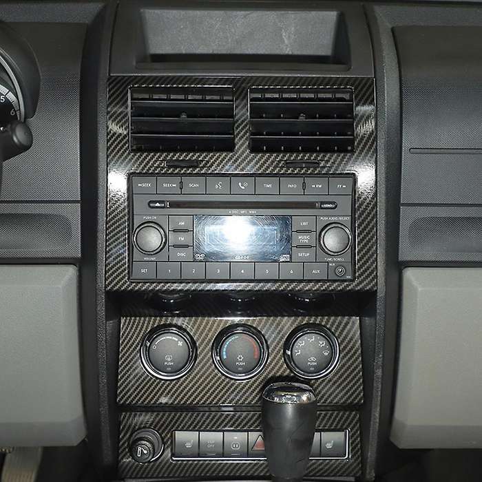 Car Central Control Panel Decoration Cover Trim Stickers