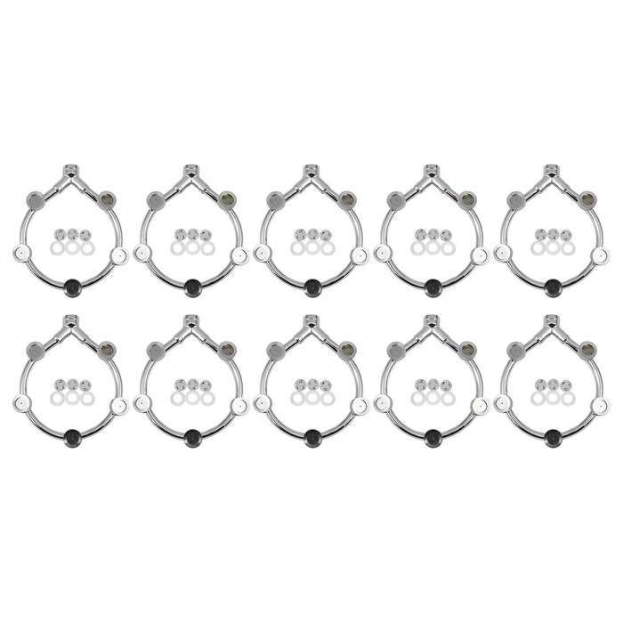 Stainless Steel Fan Ring with 5 Nozzle Seats Sprayer Mist Fan