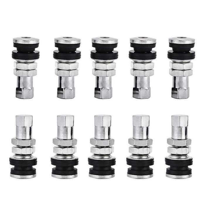 100pcs Tire Valve Stem Kit Tr16 Dust Cap for Atv Car Go-kart Boat