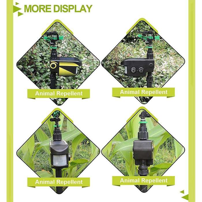 Solar Powered Motion Activated Powerful Eco-friendly Jet Spray