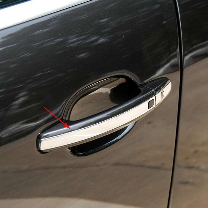 Smart Key Handle Trim Cover with Hole Fit for Phaeton 2004-2015