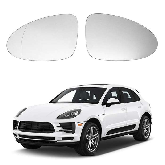 2pcs Door Wing Side Mirror Glass Heated for -porsche Macan 2014-2020