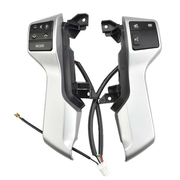 Car Steering Wheel Control Switch for Toyota Land Kdj150 Silver