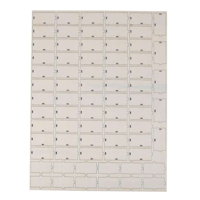 2x Eid Mubarak Countdown Calendar Diy Wood for Home Decoration 2