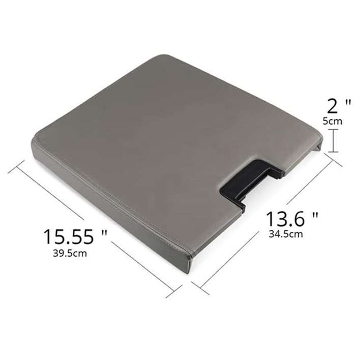 Center Console Lid Kit for Chevy Gmc 07-13 20864151 20864154 Grey