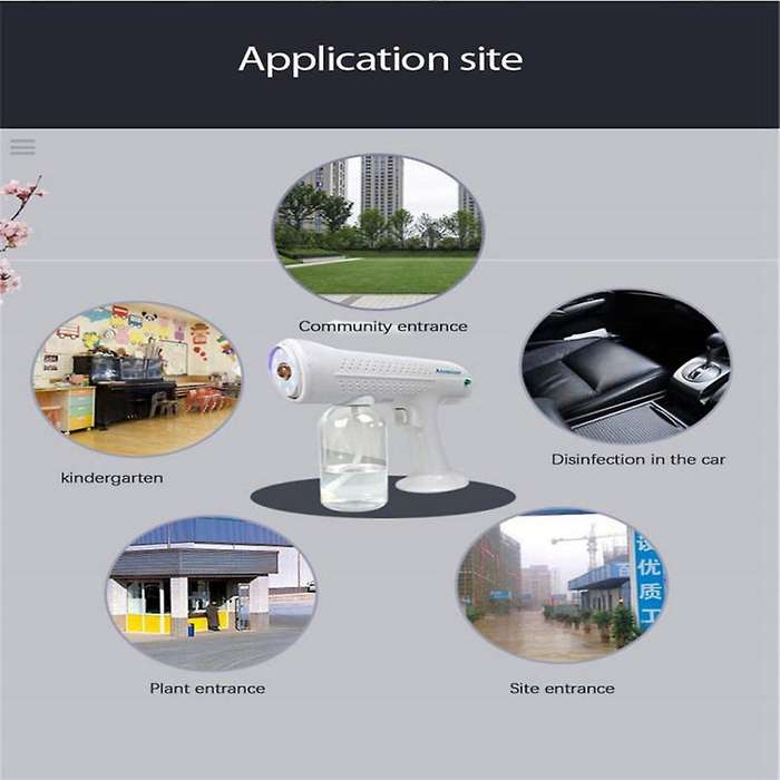 500ml Wireless Usb Charging Dynamic Nano Atomization Steam Sprayer