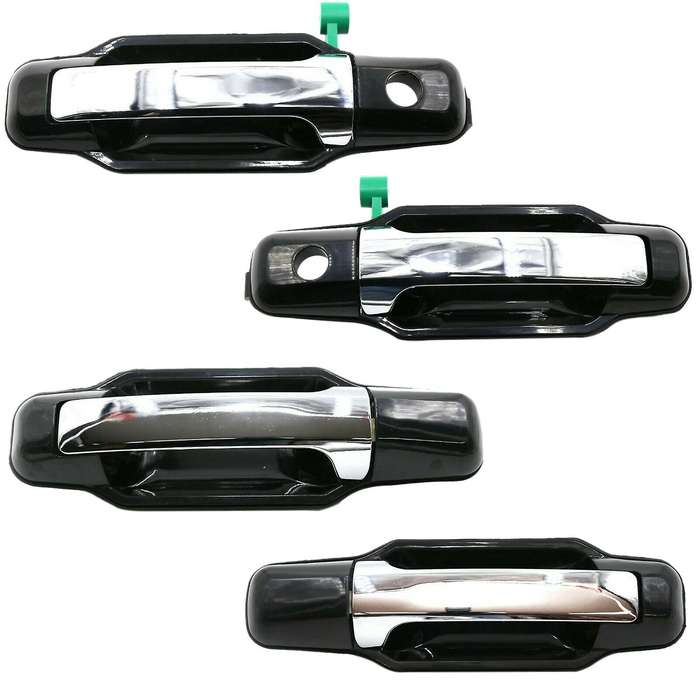 4pcs Exterior Door Handle for Kia Sorento Front Left/right Silver