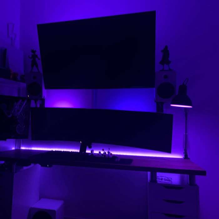 Smart Light Bars,with 8 Scene Modes and Music Modes,for Pc,tv Eu Plug