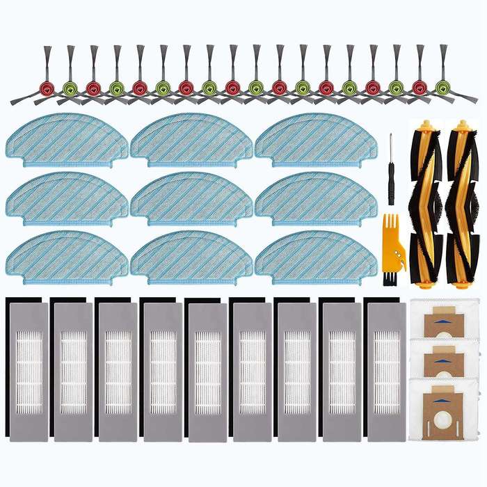 Replacement Parts Kit for Ecovacs Deebot Ozmo T8 Aivi T8 Max N8 Pro