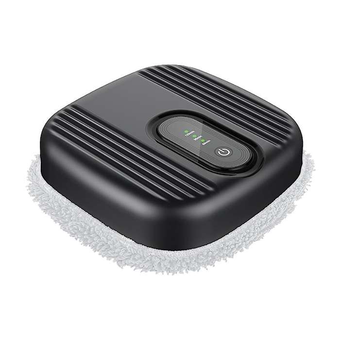 Smart Robot Vacuum Cleaner Multifunctional Floor Mop Cleaner Black