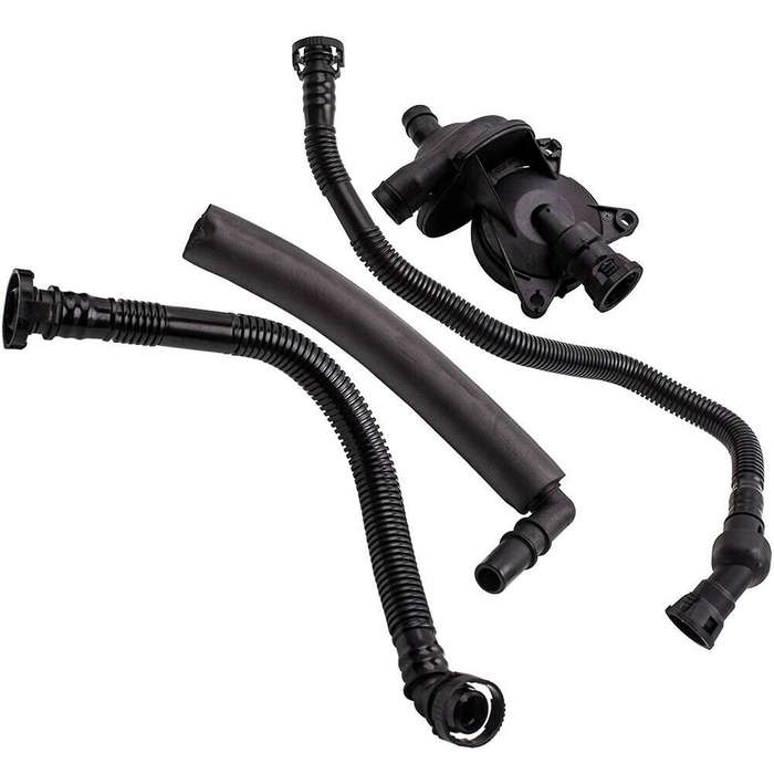 Crankcase Breather Vent Valve + Hose Kit for -bmw E46 E90 E91 E81