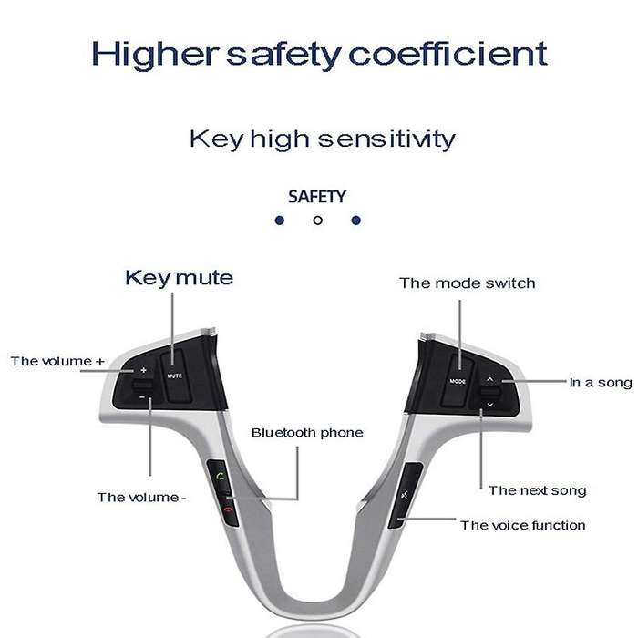 Steering Wheel Button Steering Wheel Audio Volume Music Control