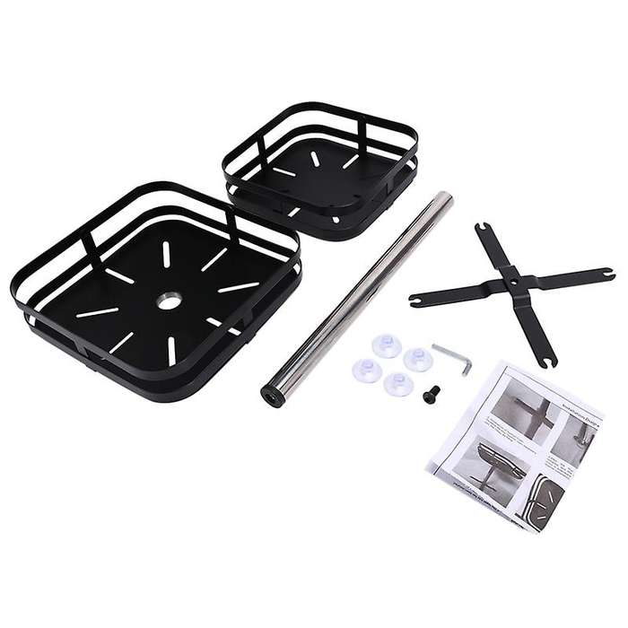 Rotating Spice Rack Kitchen Spices and Seasonings Condiments B