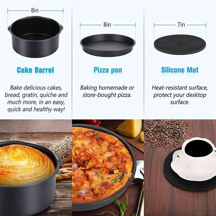 14pcs Air Fryer Accessories for Cosori Ninja Phillip