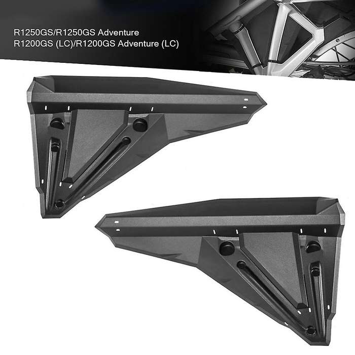 2pcs Rear Wheel Inner Fender Mudguard Extension Splash Guard Pillion