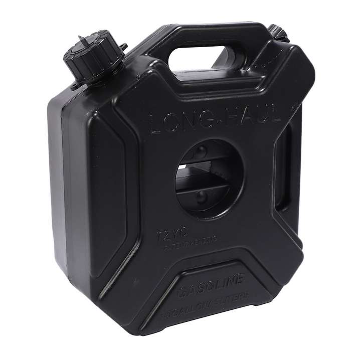 5l Black Fuel Tank Motorcycle Spare Petrol Oil Tank with Lock & Key