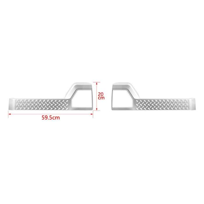 Car Inner Door Cover for Suzuki Jimny 2019-2022,abs Silver