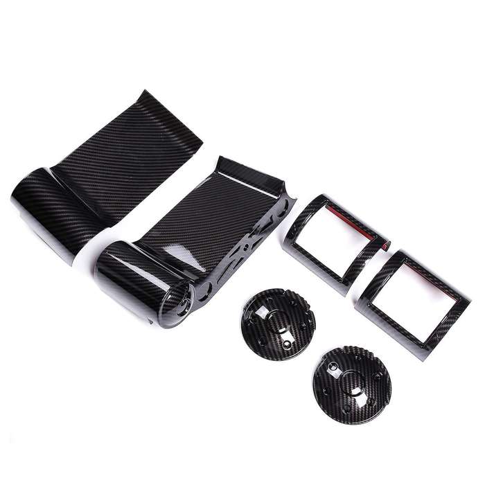 Side Air Outlet Frame Trim For-toyota Fj Cruiser 2007-2021 Black