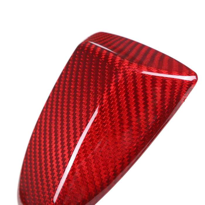 Real Carbon Fiber Car Roof Antenna Cover Red