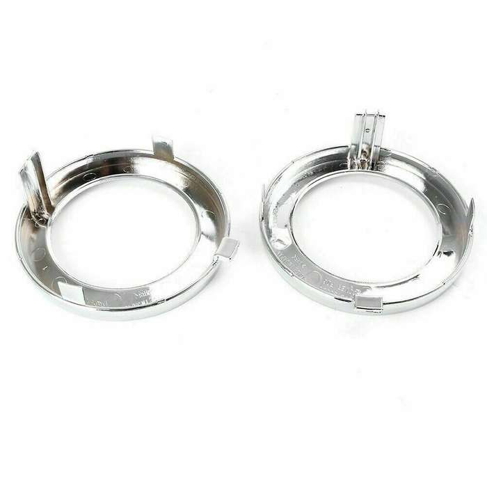 Front Clear Fog Light & Fog Lamp Cover Trim Ring