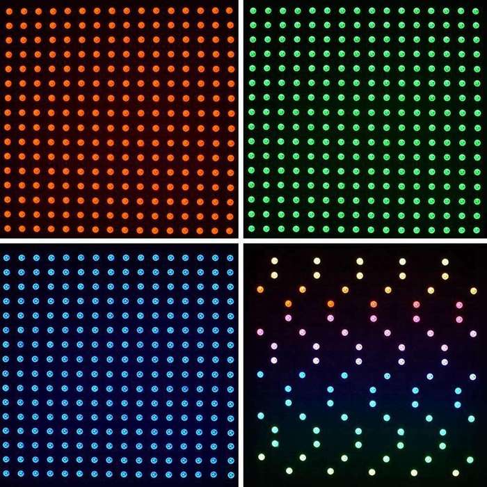 16x16 Sk6812 Ws2812b Flexible Led Panel Digital Pixel Screen Dc5v