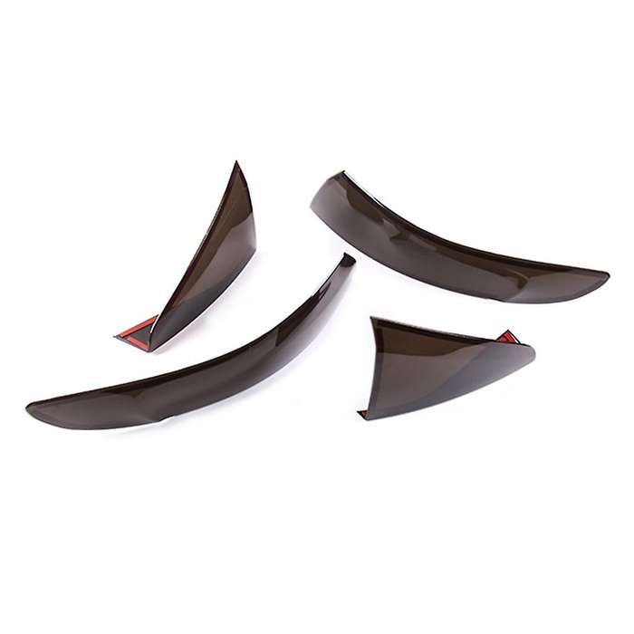 4pcs Smoked Black Tail Light Cover  for Alfa Romeo Giulia 2017-2022