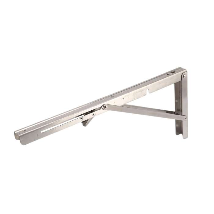 Folding Shelf Brackets, for Diy Various Space-saving Work 16 Inch