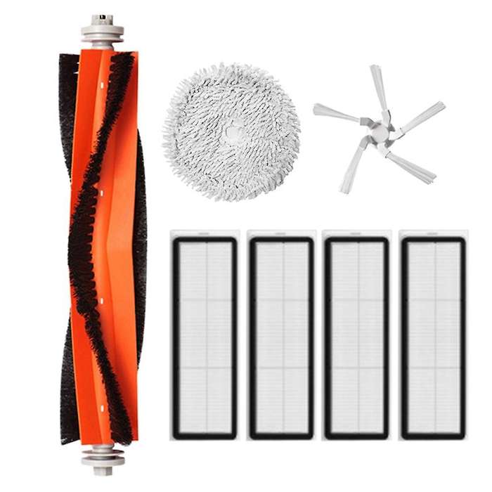 7pcs for Xiaomi Dreame W10 Robot Filter Main Side Brush Mop Cloth