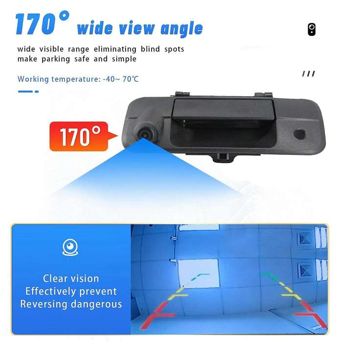 For Toyota -tundra 07-13 / Tacoma 16-18 Tailgate Handle Camera