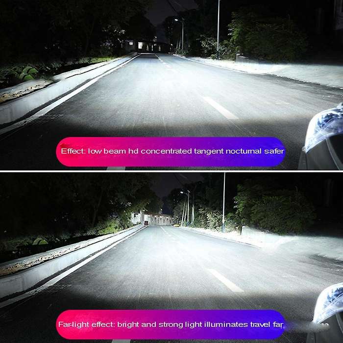 D2s Led Headlight Hid D2s/r Car Bulb Led 8000lm Csp Chip 6000k White