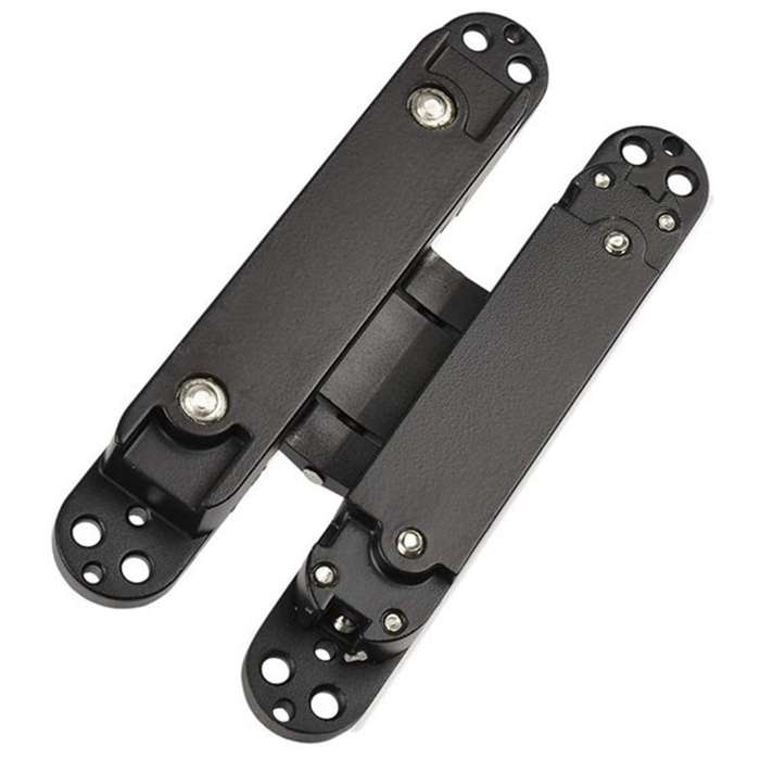 2pcs 7inch Concealed Door Hinges 3 Way Adjustable Butt Hinges