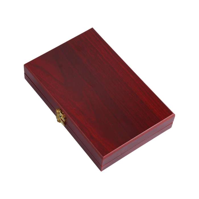 50 Pcs Wood Coin Storage Case Holder Commemorative Collection Box
