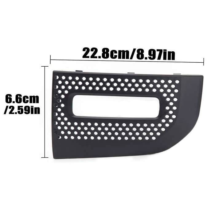 Front Right Fog Light Grille Bezel Fog Lamp Cover Headlight Frame