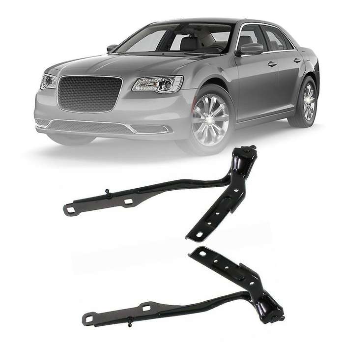 Car Hood Hinges Set Engine Hood Hinge Cover Panel Trim for 2011-2021 Charger 300 Charger 55113550AG
