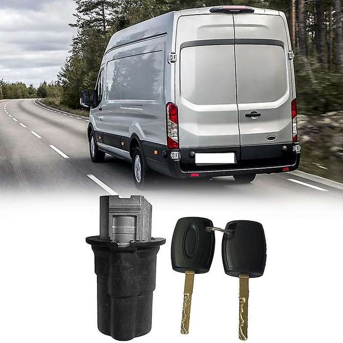 Car Hood Lock Repair Kit with 2 Keys 1926225 for Transit Mk8 / Transit Custom 2014-2019