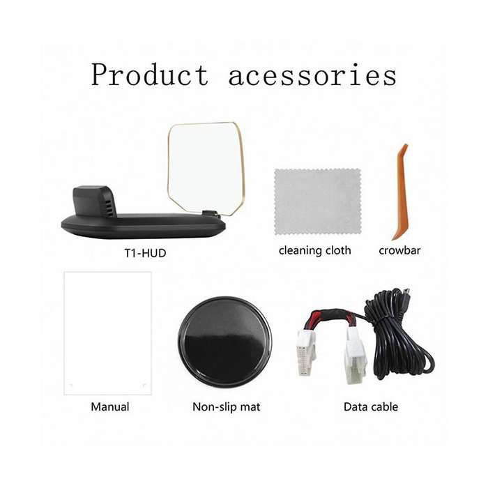 Car Hud Mirror Navigation Indicator Light Clock Vehicle Speed Fog Light for /y 2020 2021