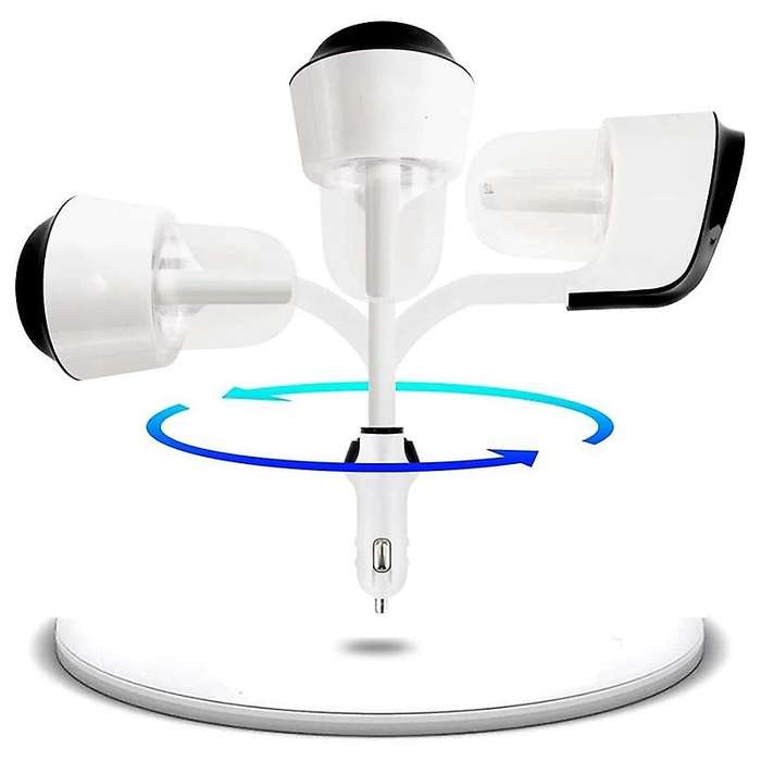 Car Humidifier, Car Diffuser, Car Air Purifier with USB ,Mini Aromatherapy Diffuser, Portable Essent