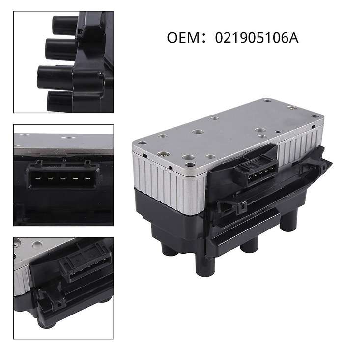 Car Ignition Coil for Golf MK3 Corrado 2.8 2.9 VR6 1989-1998 No.:021905106,021905106A,1504680 310880