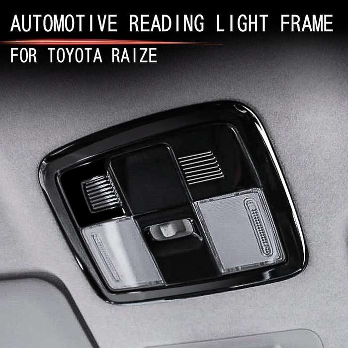 Car Indoor Reading Light Cover Roof Lamp Panel Decorative Frame Suitable for Raize A200A A210A 2020