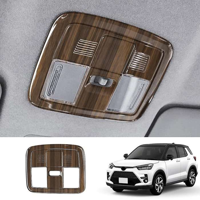 Car Indoor Reading Light Cover Roof Lamp Panel Decorative Frame Cover for Raize A200A A210A 2020-202