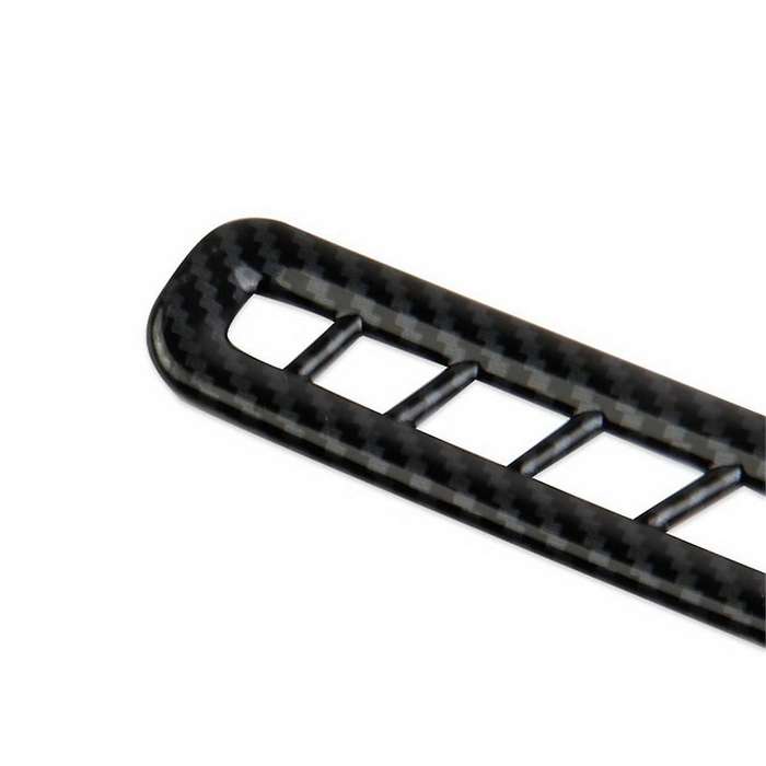 Car Inner Door Air Conditioner Outlet Vent Cover Trim for 2024 Interior Accessories Carbon Fiber