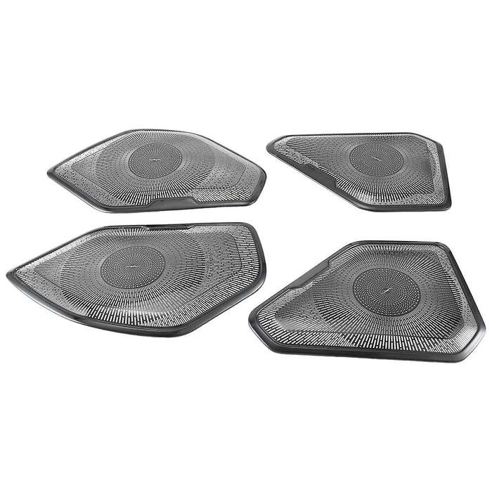 Car Inner Door Audio Speaker Cover Trim Door Stereo Loudspeaker Frame Accessories for 4 2019-2023 B