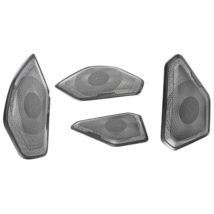 Car Inner Door Audio Speaker Cover Trim Door Stereo Loudspeaker Frame Accessories for 4 2019-2023 B