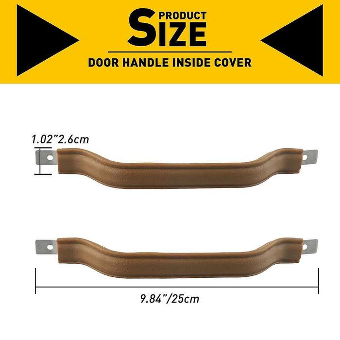 Car Inner Door Handle Pull Strap Trim for CJ5 CJ7 CJ8 for Wrangler YJ 55009801KS Car Interior Access